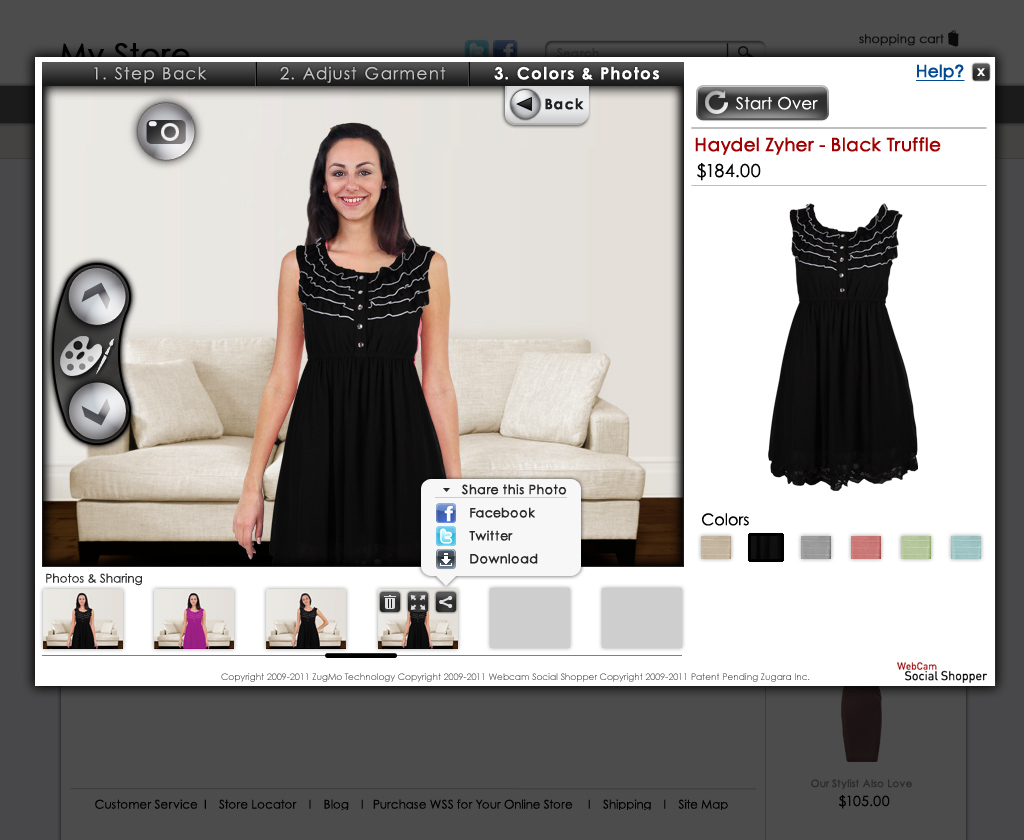 marketing in esclusiva-webcam social shopper